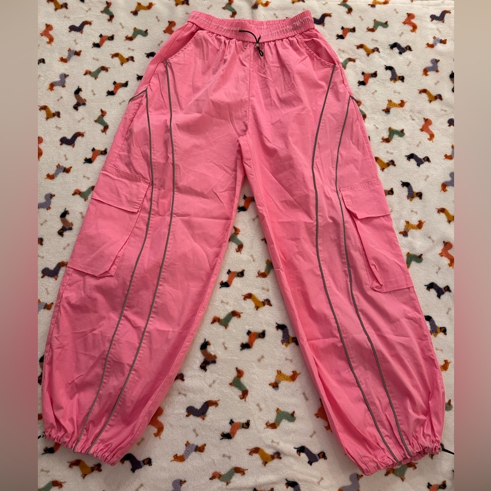 Oversized Parachute Pants